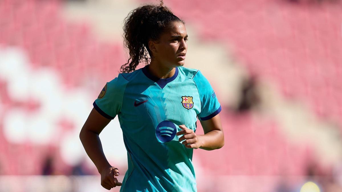 Victoria con récord individual del Barça ante el Logroño United (0-2)