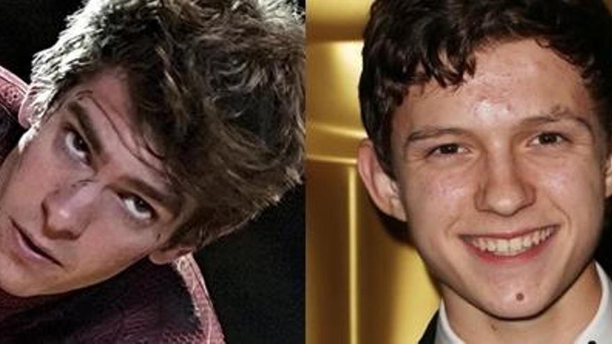 Andrew Garfield i Tom Holland.