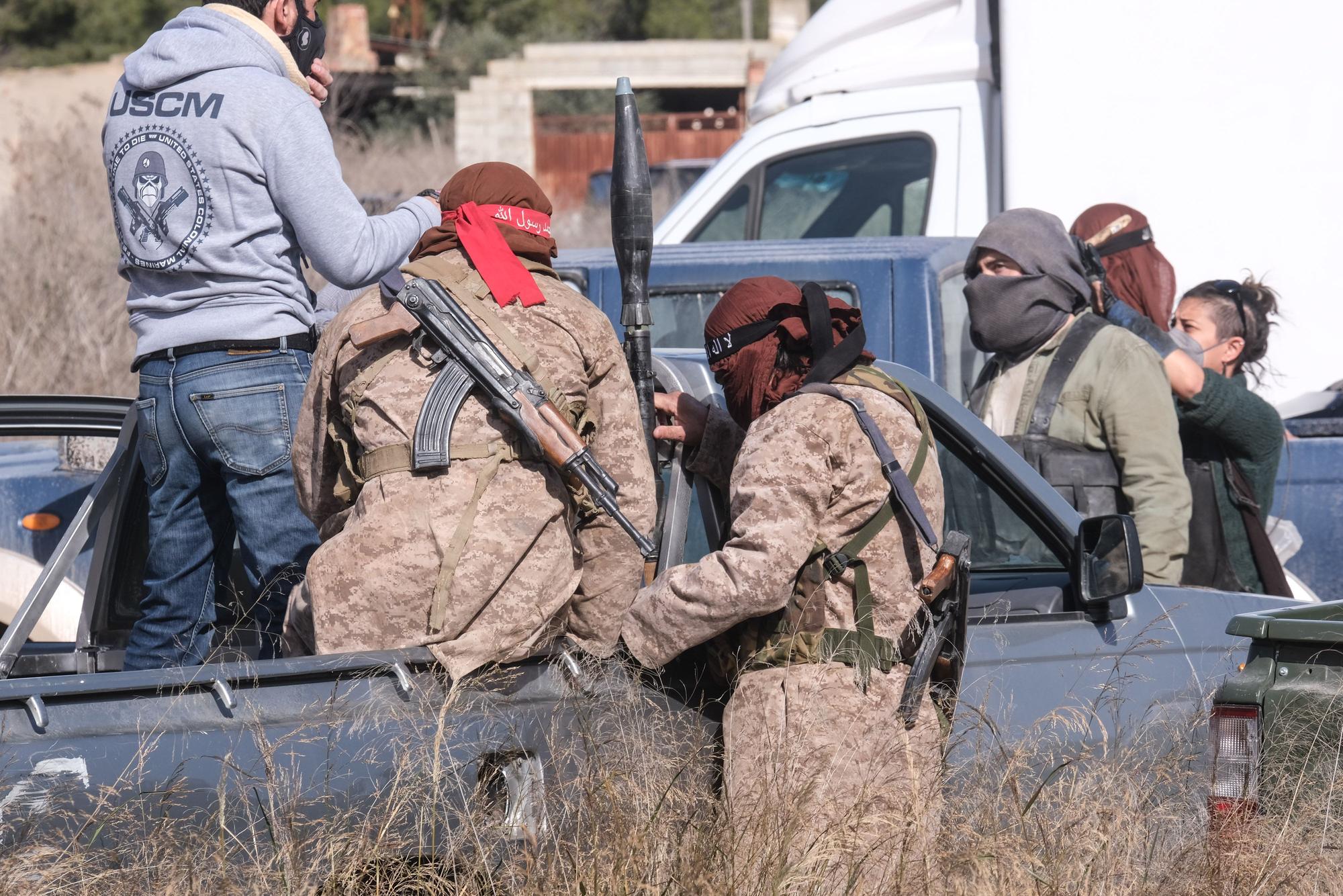 Sax se convierte en Afganistán en una película de Hollywood