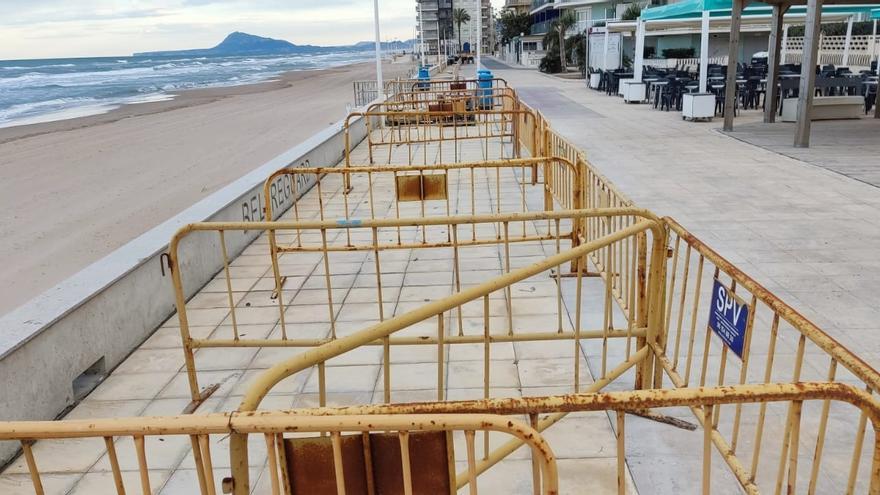 Las viviendas de la primera línea de playa de Bellreguard se salvan del deslinde