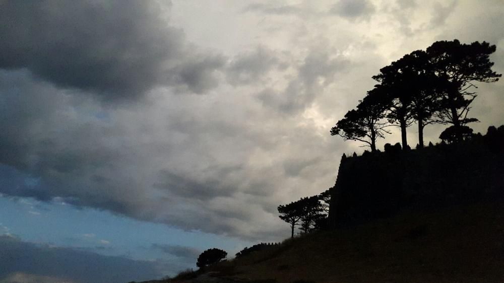 El sol se va a descansar en las Rías Baixas