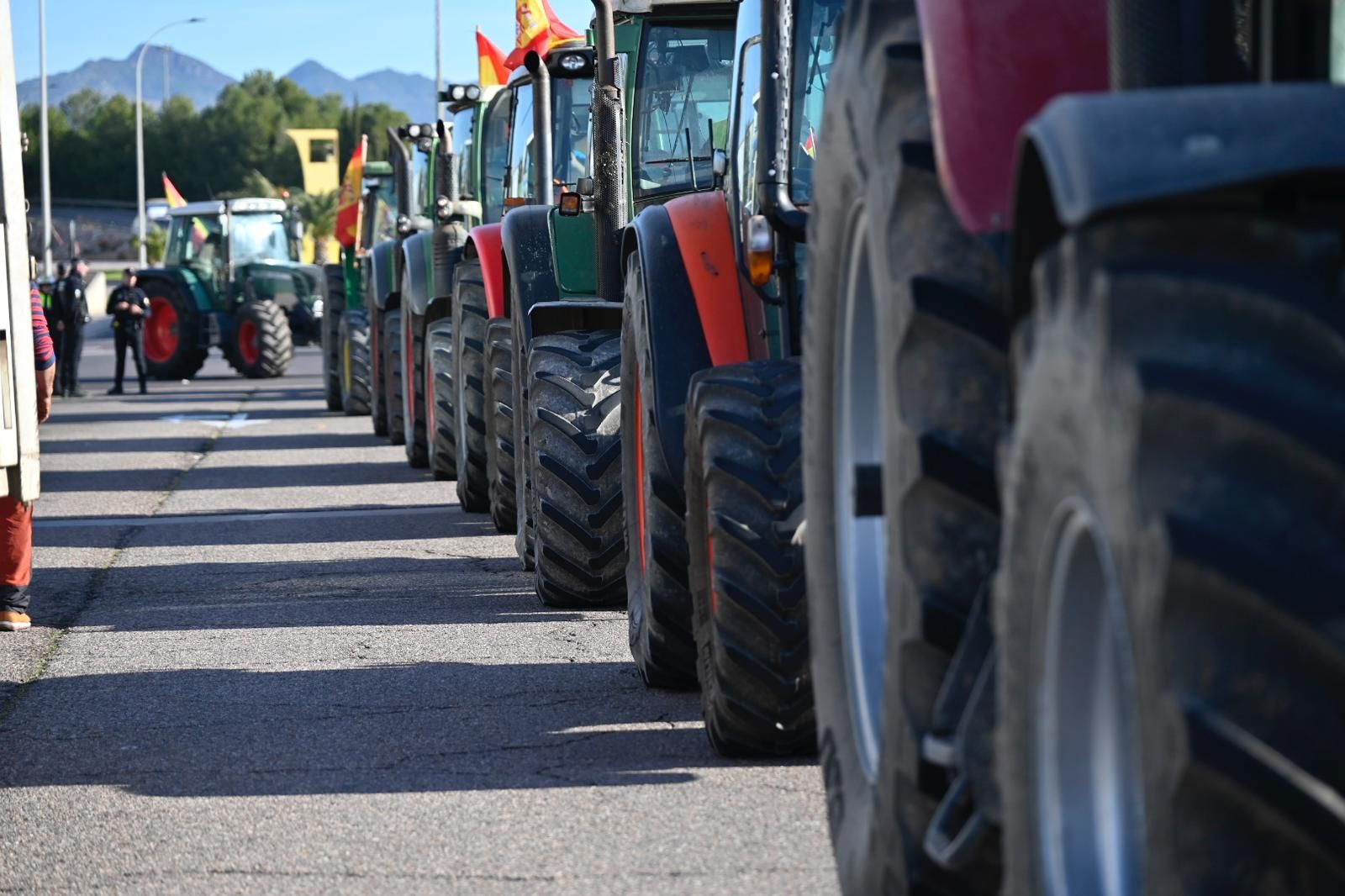 Tractorada en Castelló