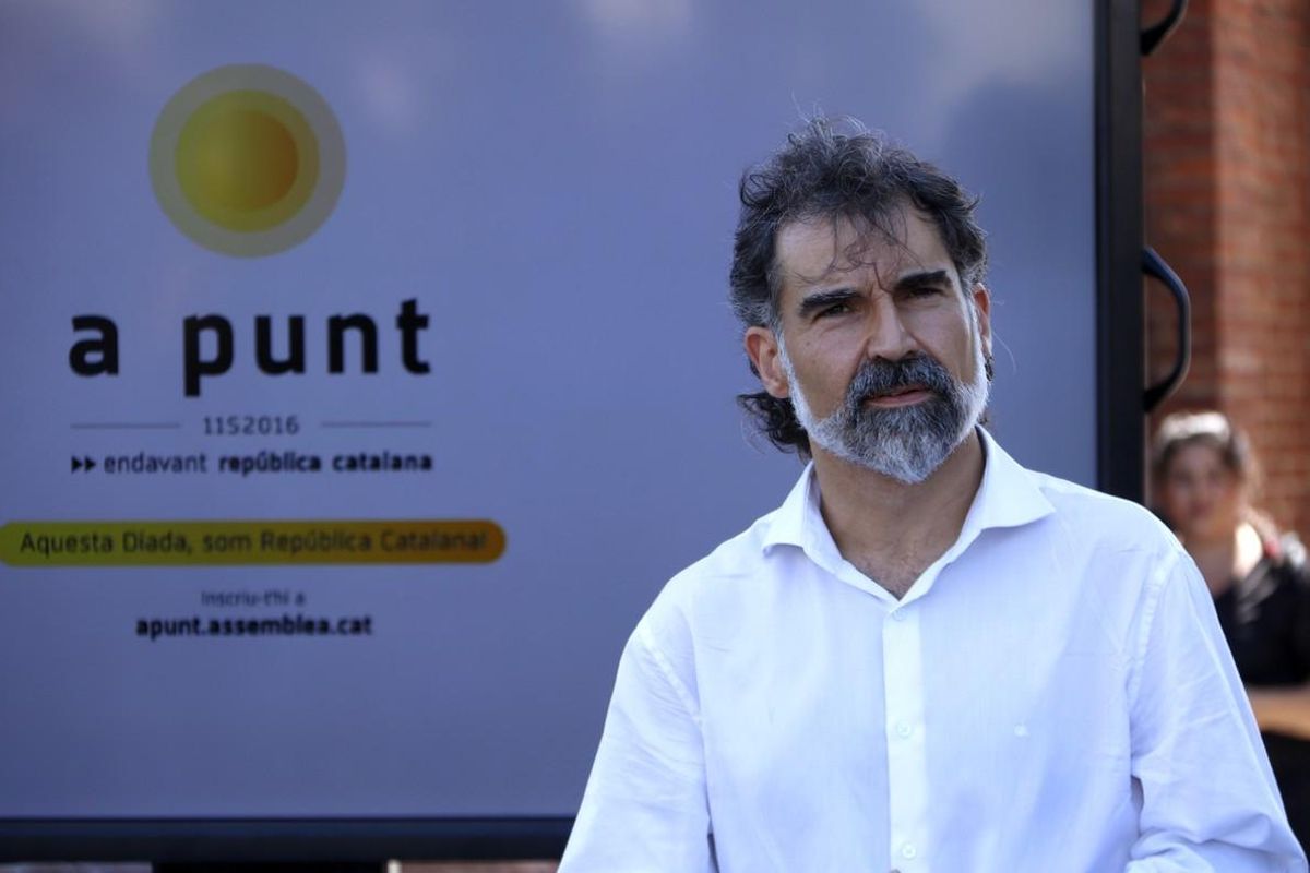 El presidente de Òmnium Cultural, Jordi Cuixart.