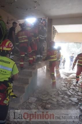 Simulacro de la UME en Alcantarilla