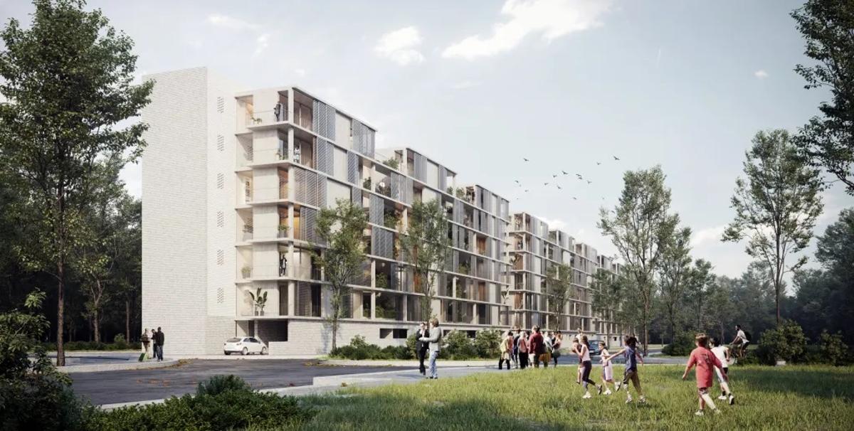 125 viviendas protegidas en régimen de venta situadas en la zona de Pítamo Sur Bellavista