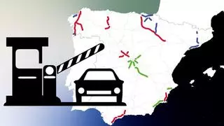 Mapa de los peajes en España: estas son las autopistas gratis y de pago