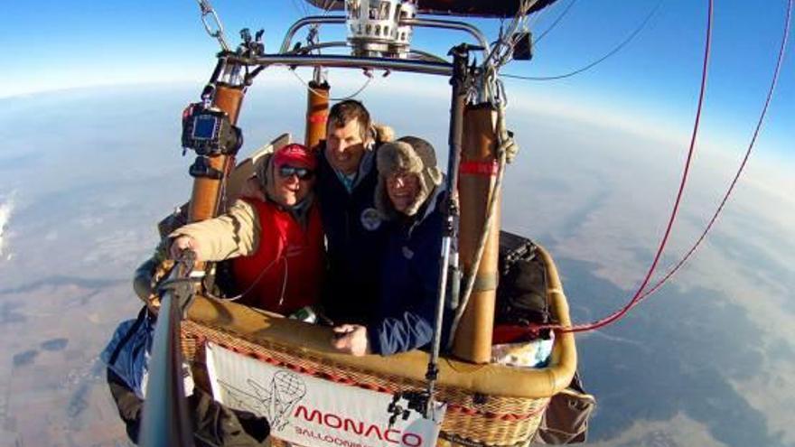 Un globus aerostàtic. A la cursa volaran més de deu hores seguides en condicions extremes