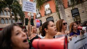 Manifestación contra todas las violencias machistas. ANDRÉS GUTIÉRREZ