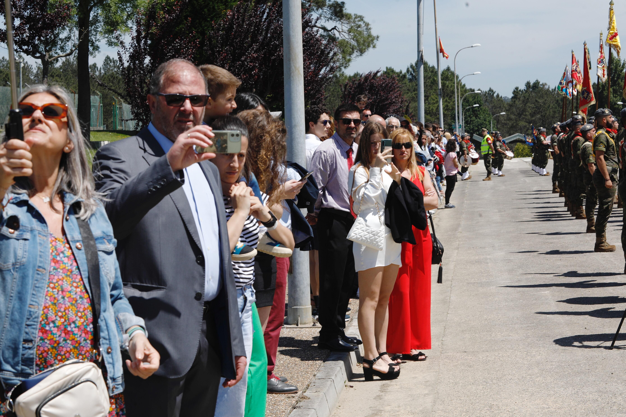 En imágenes: Los actos conmemorativos del aniversario de la Brilat Galicia VII, en el acuartelamiento Cabo Noval