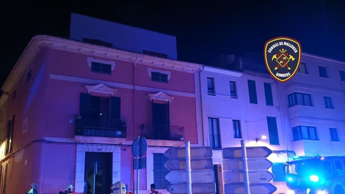SUCESOS EN MALLORCA / Detenido por provocar el incendio en un domicilio de Inca tras discutir con su mujer