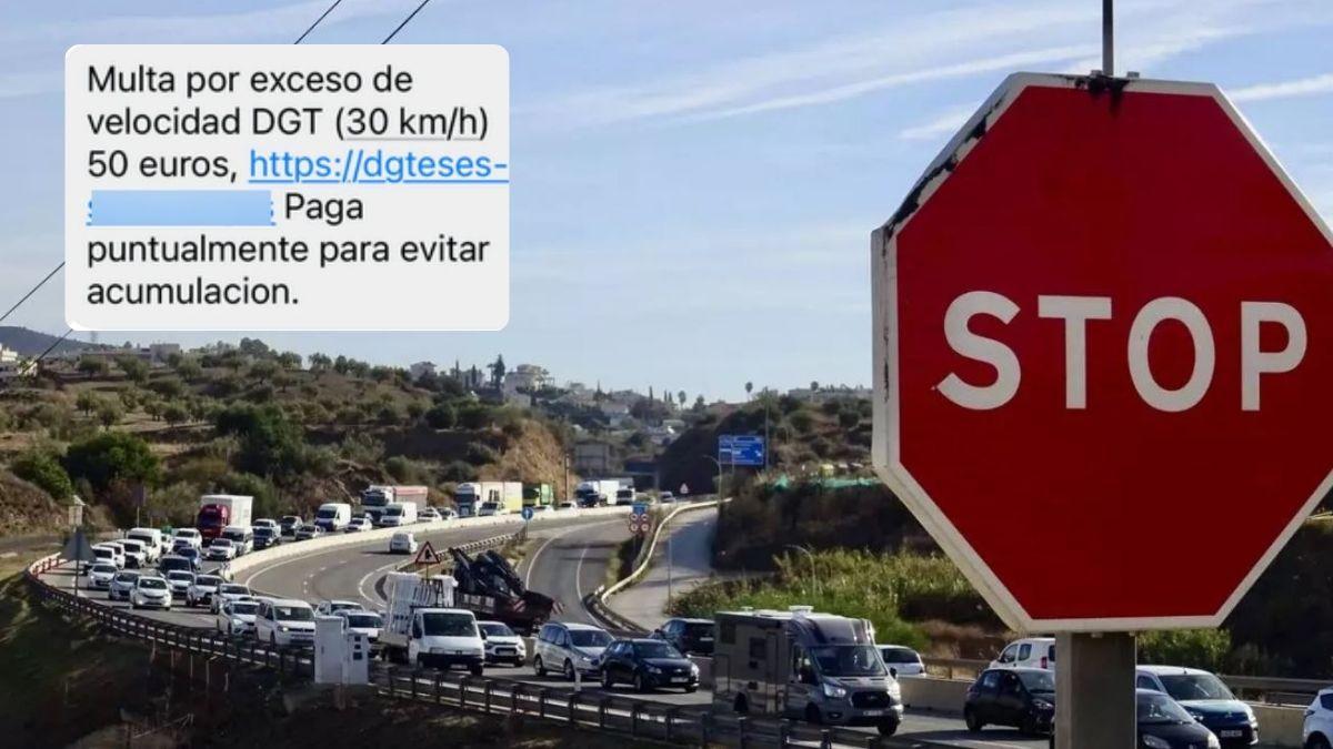 Aviso de la Guardia Civil a los conductores malagueños: estas son las falsas multas de tráfico que no deben pagar bajo ningún concepto