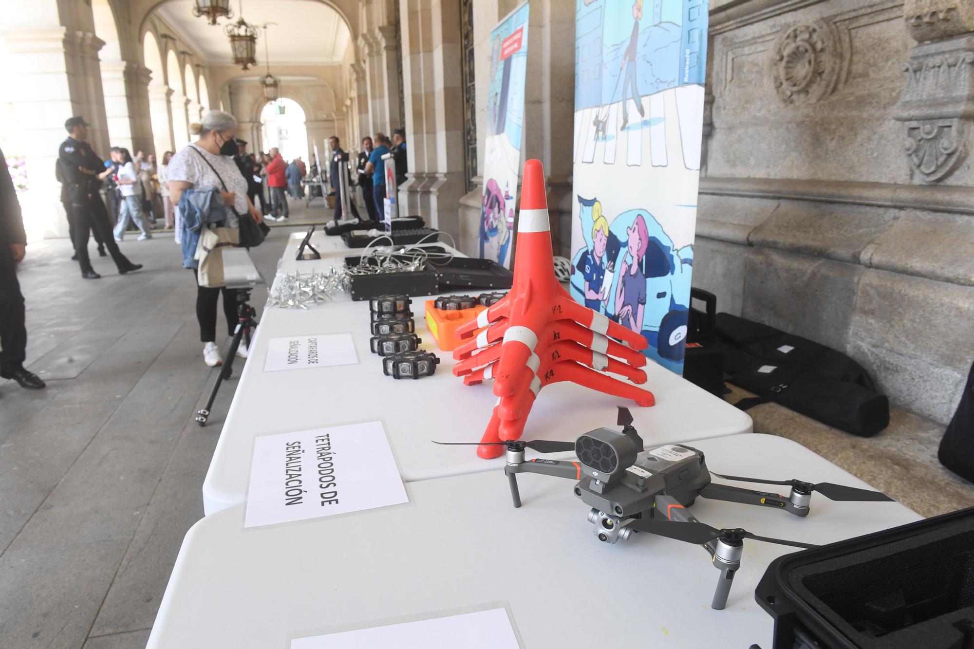 A Coruña celebra el Día de la Policía Local con una exhibición