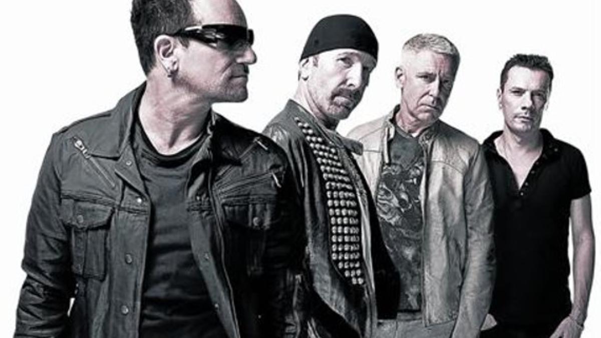 Bono, The Edge, Adam Clayton y Larry Mullen, en una imagen promocional.