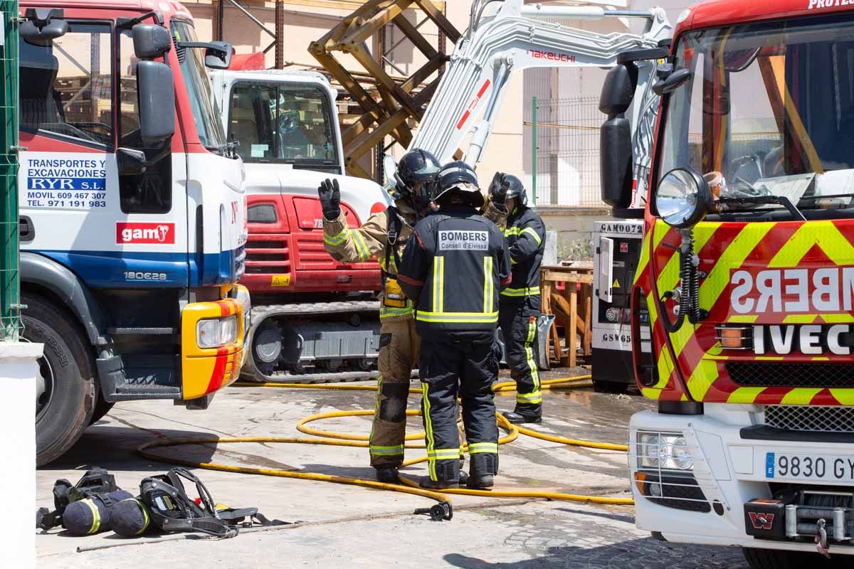 Incendio en Ca na Palava