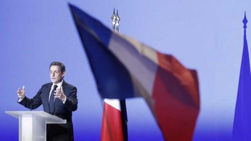 Sarkozy: &quot;Francia se ha escapado de la catástrofe&quot;