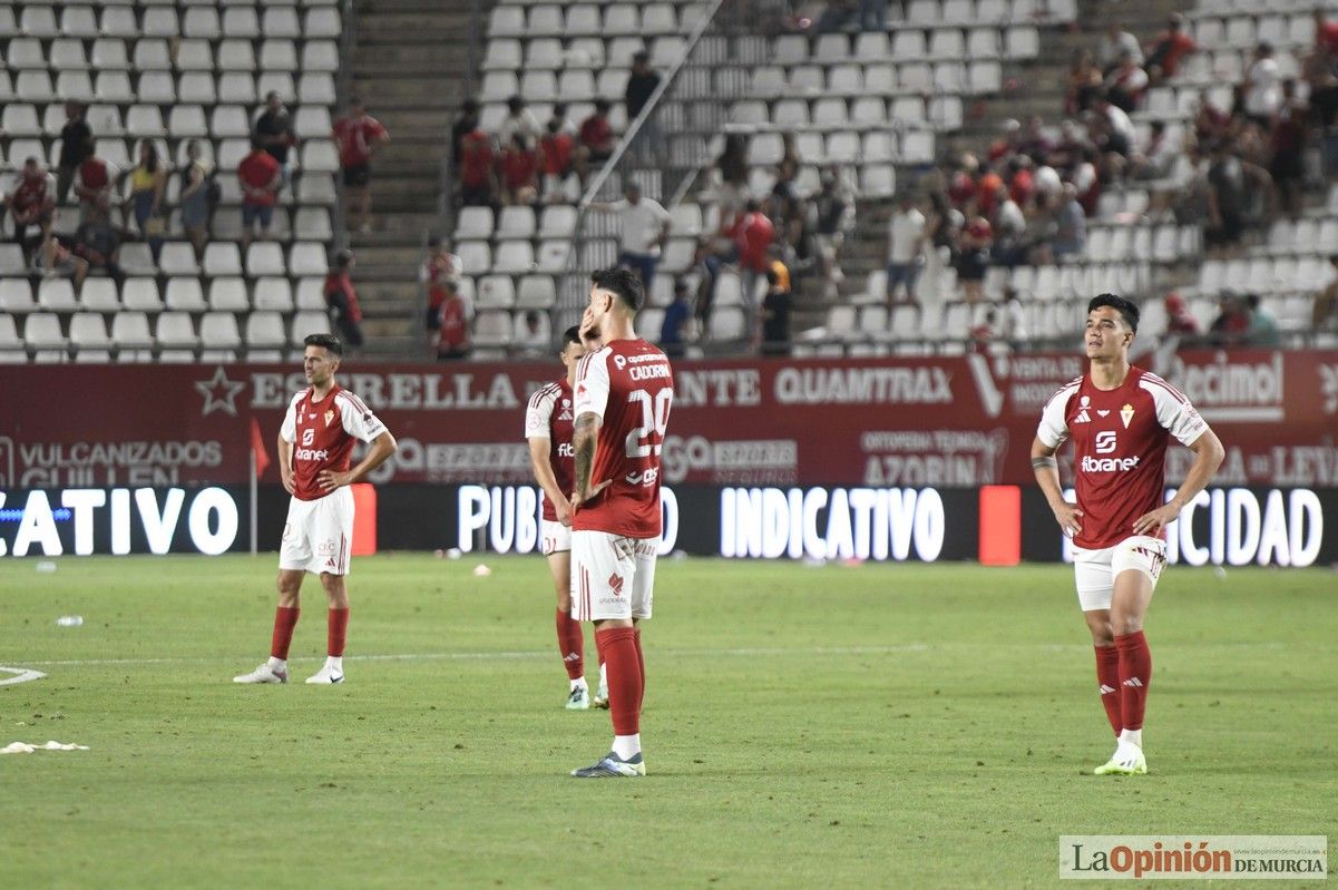 Así fue el encuentro del play off del Real Murcia y el Nástic en la lucha por el ascenso