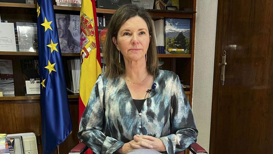 María José Rallo lleva cien días al frente de la Agencia Estatal de Meteorología.