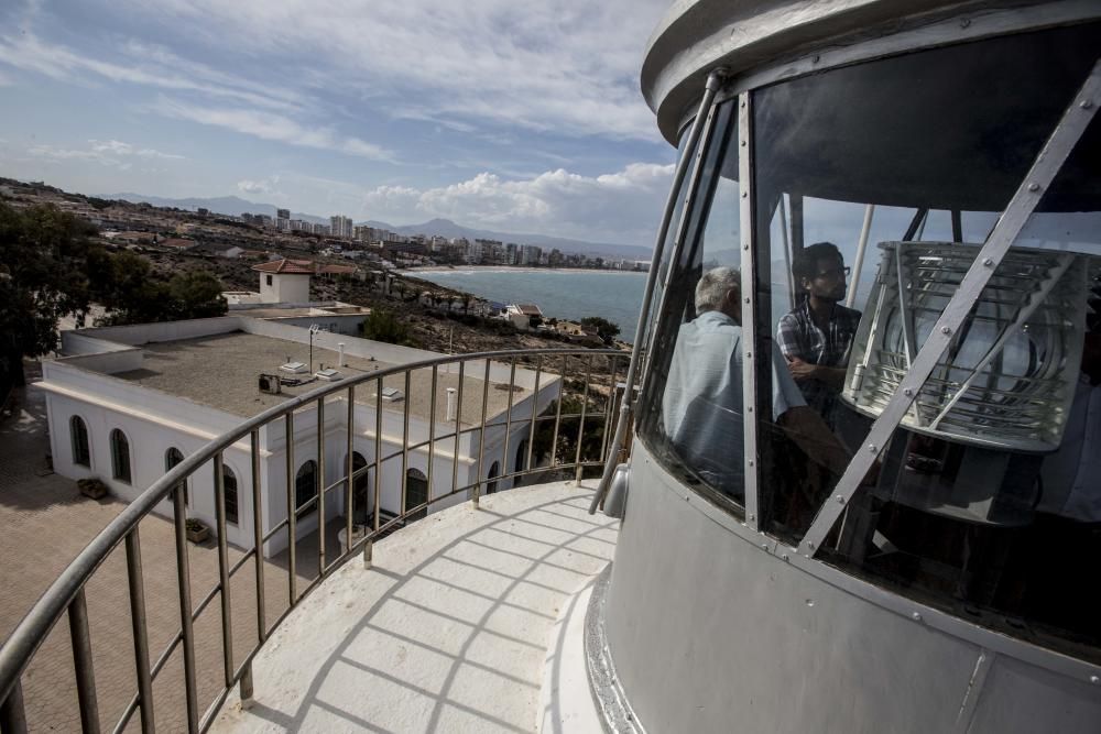 Imágenes espectaculares de los faros de Alicante