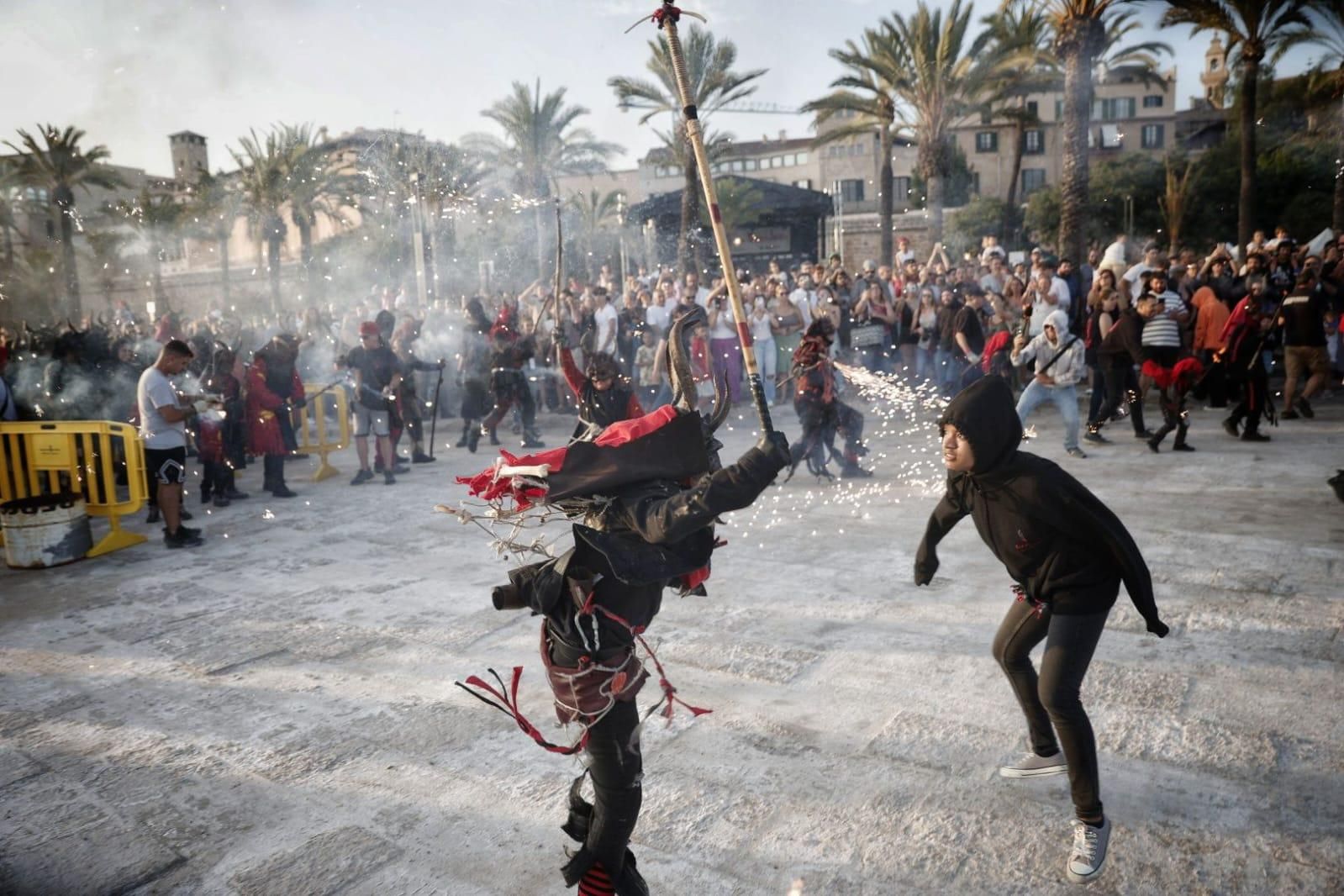 Así ha sido el Correfoc de Sant Joan en Palma