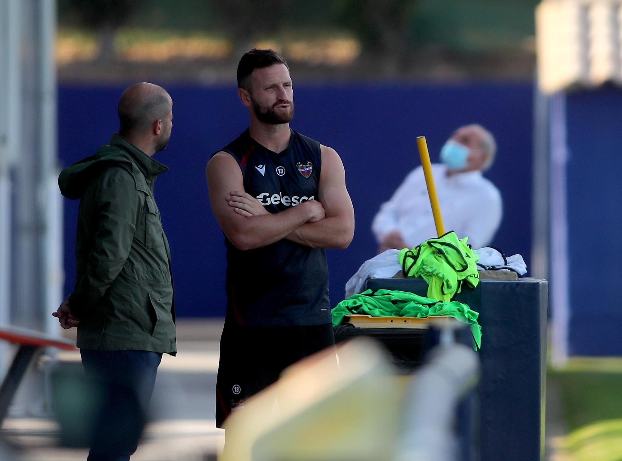 Así ha sido del entrenamiento del Levante UD de hoy