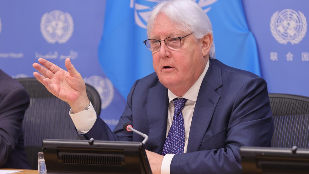 El secretario general adjunto de Asuntos Humanitarios de Naciones Unidas, Martin Griffiths.