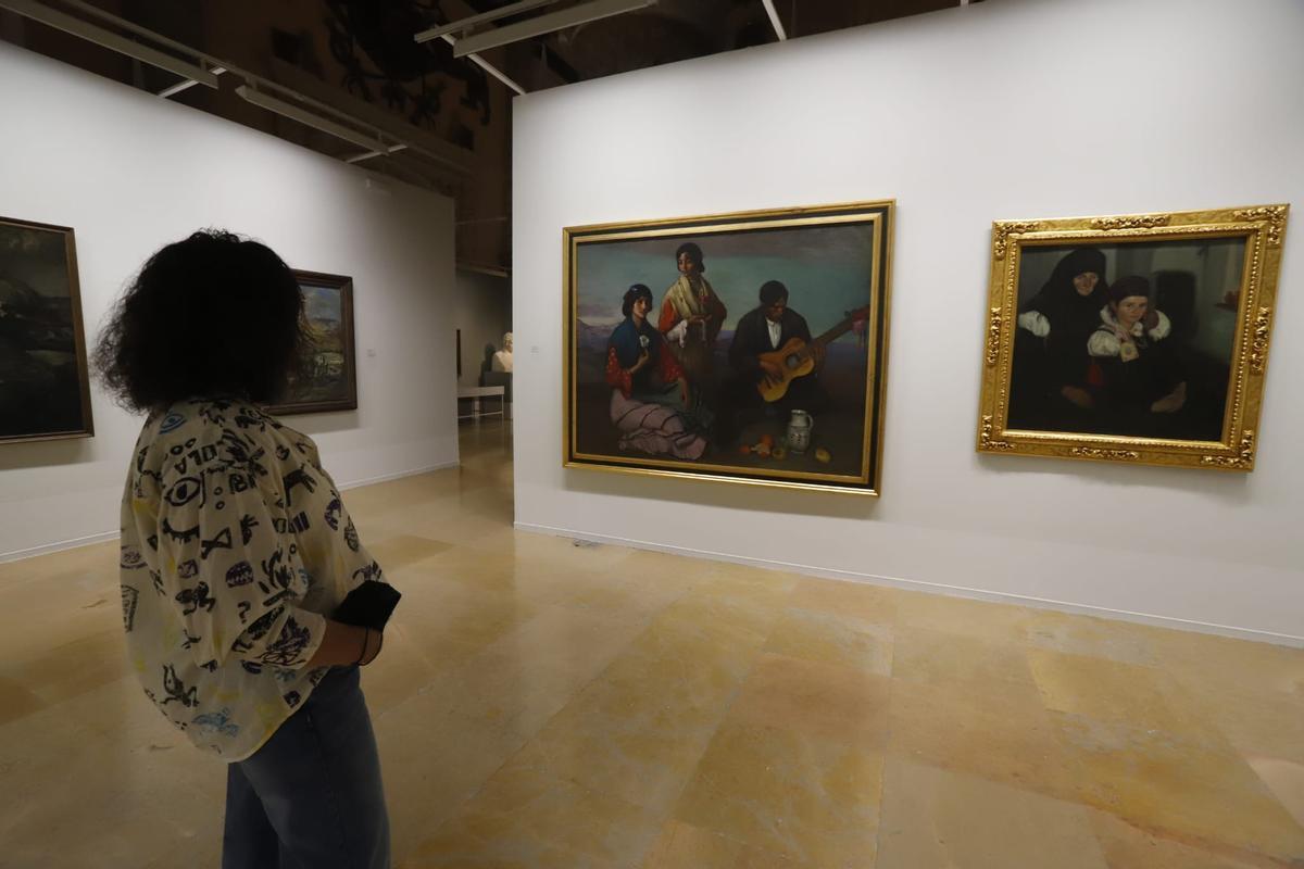 La exposición reúne 39 obras de Zuloaga y 18 de Goya.