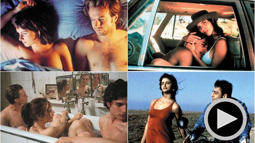 Cinco películas eróticas para disfrutar en pareja.