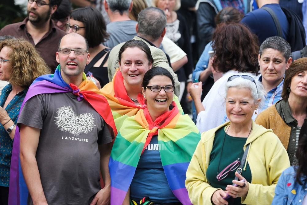 Celebración del Día del Orgullo LGTB en Oviedo