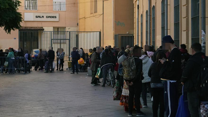 Entidades sociales reparten menús navideños a más de 2.000 malagueños