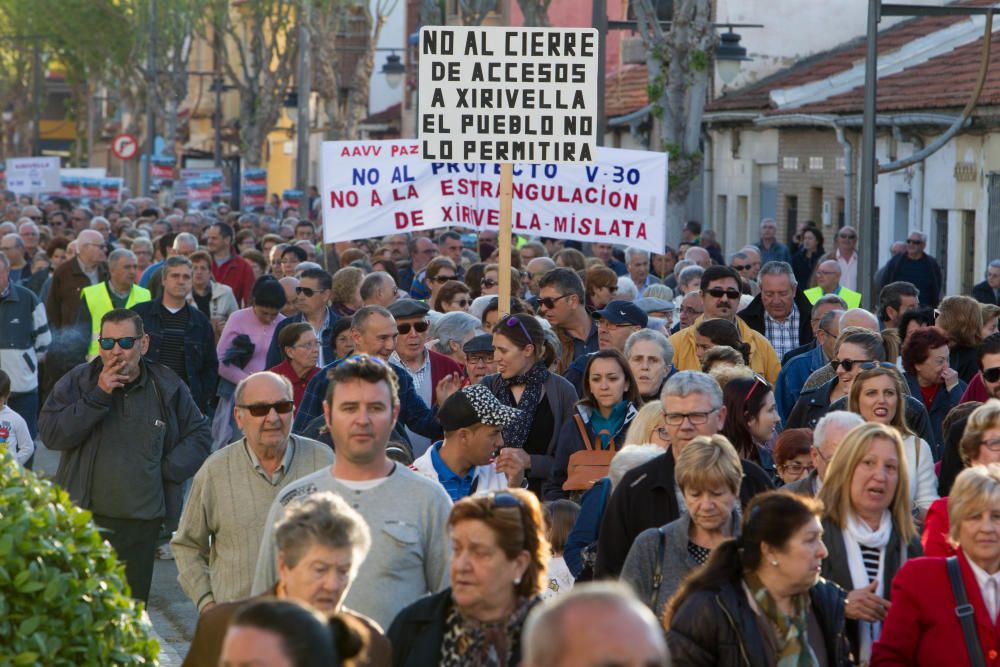 Xirivella dice no a la ampliación de la V30