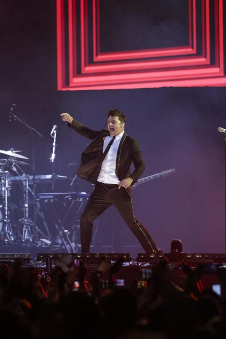 El Palma Arena se rinde a la noche loca de Ricky Martin