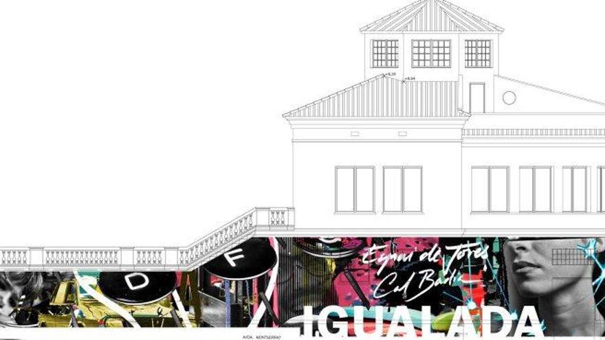 El projecte guanyador per pintar la façana de l&#039;espai per a Joves de Cal Badia