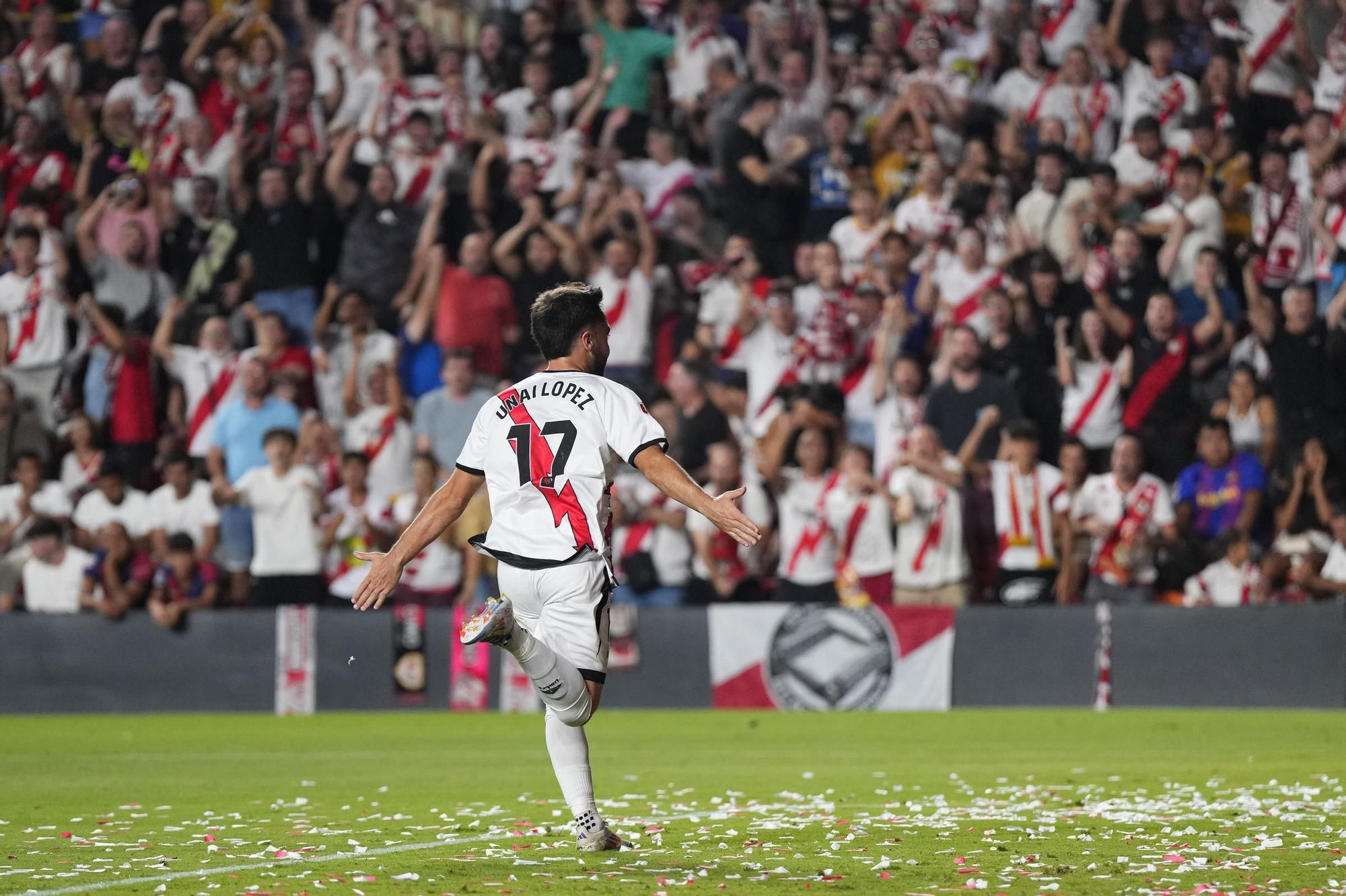 El Rayo Vallecano - Barça, en fotos