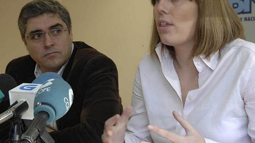 Carlos Aymerich y Raquel Jabares. / fran martínez