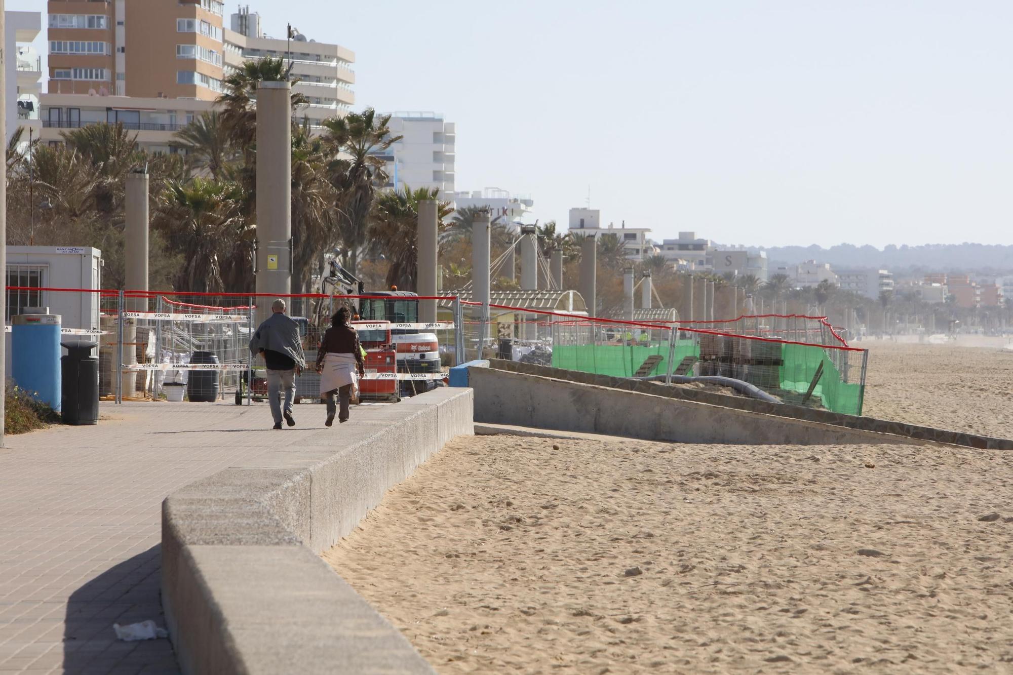 Mallorca erwacht aus dem Winterschlaf: So sieht es derzeit an der Playa de Palma aus