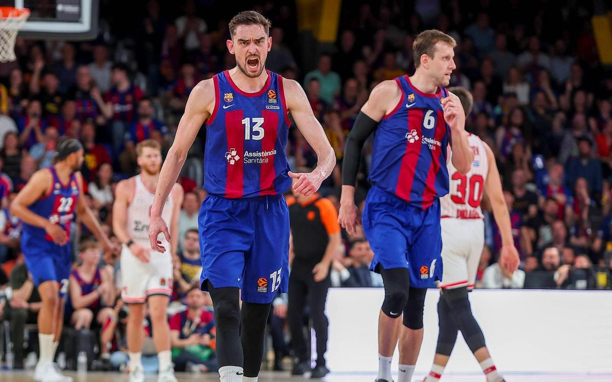 El Barça acabó dolido tras caer ante Olympiacos y ahora van a por todas ante el Lenovo Tenerife