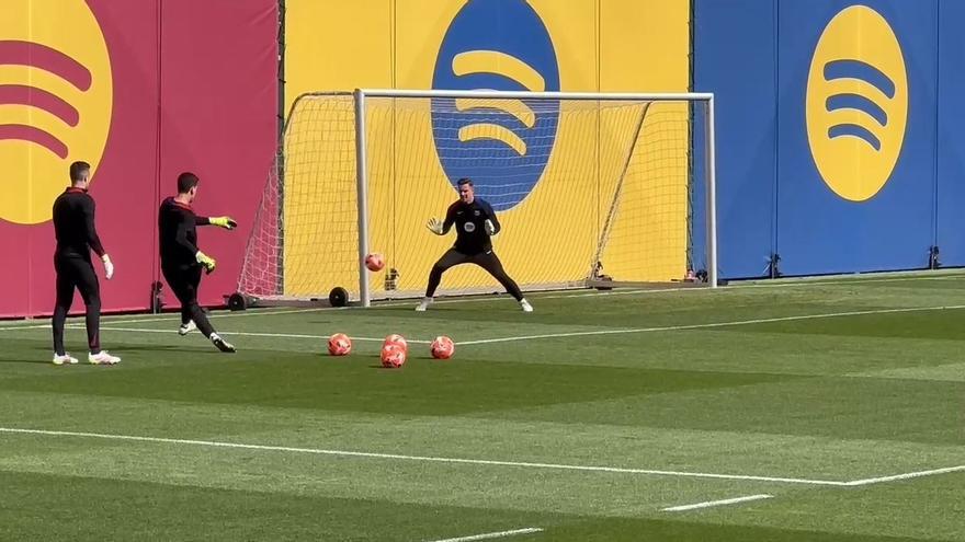 As赤 vuelve a parar Marc Andr谷 Ter Stegen