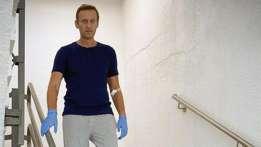 Navalni relata su difícil recuperación del envenenamiento