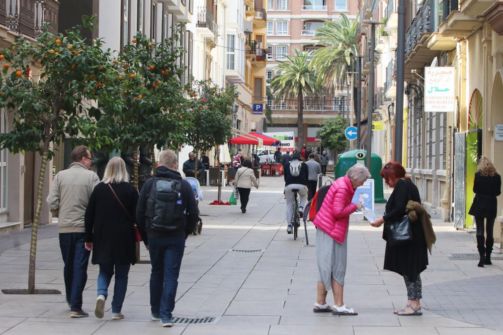 Calle Casas de Campo en 2019.