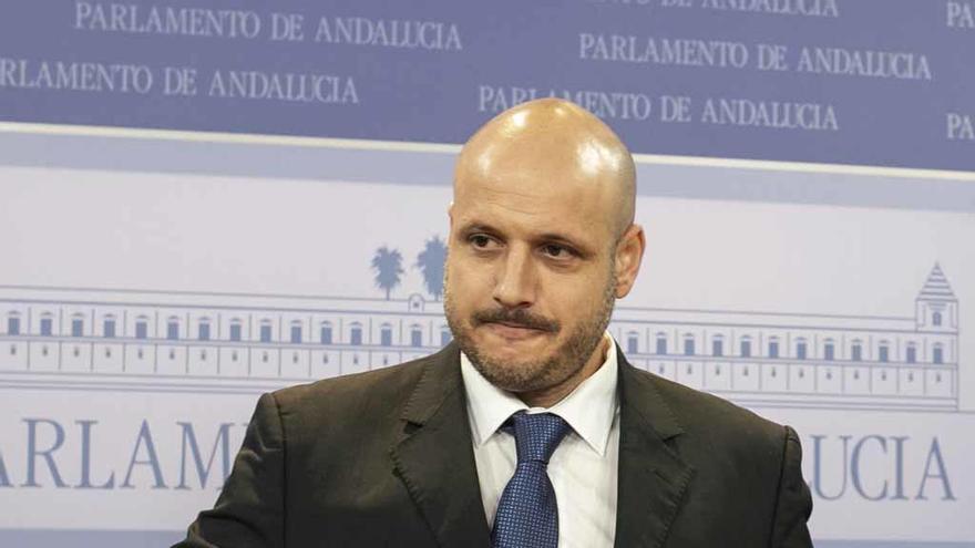 Rodrigo Alonso, secretario del grupo Vox en el Parlamento Andaluz.