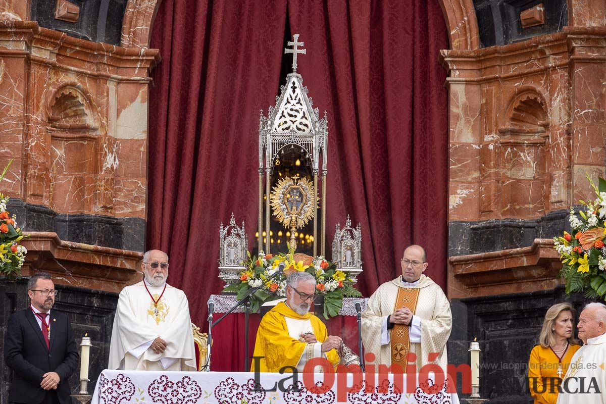 Misa del día 1 de mayo en honor a la Vera Cruz de caravaca