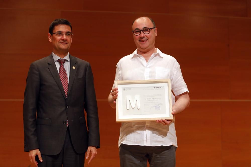 Homenaje en la UPV a profesores de Secundaria que dejan huella