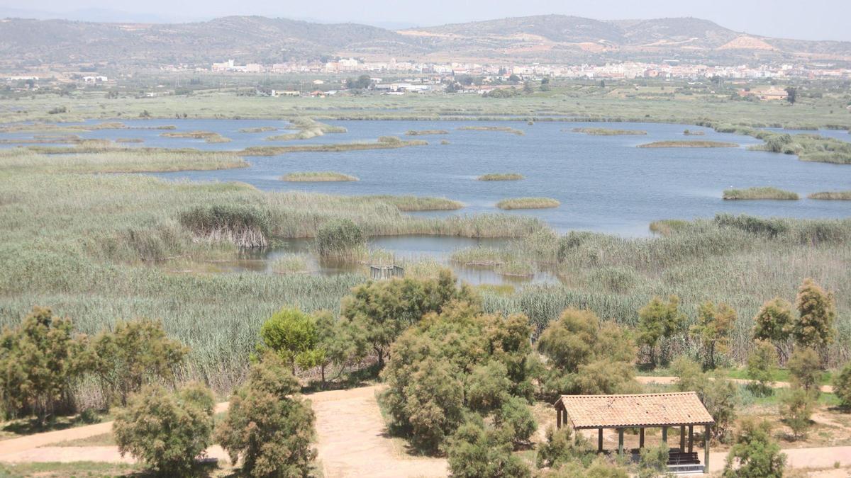 Imagen aérea del Prat de Cabanes-Torreblanca.