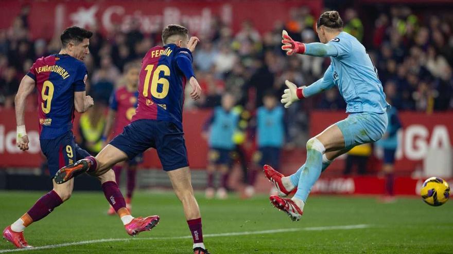 El 1x1 del Barça frente al Sevilla