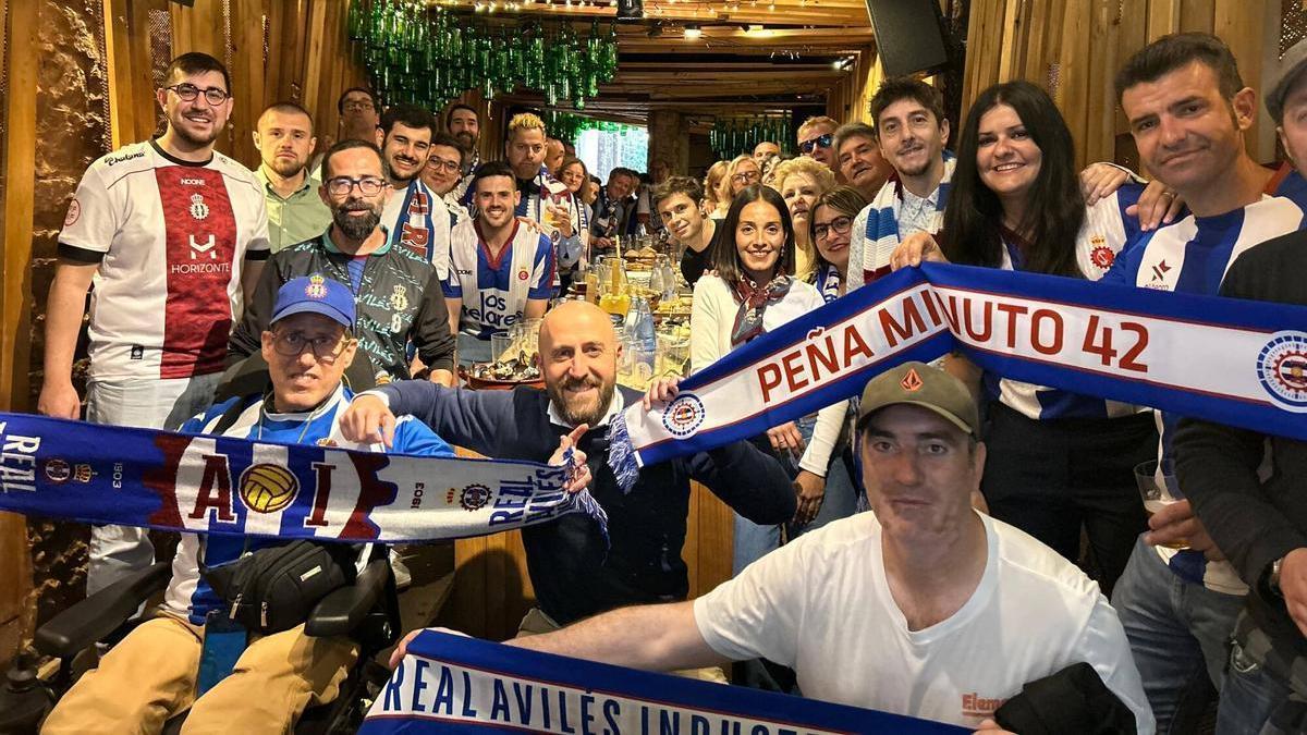 La peña Minuto 42 celebra su espicha de final de temporada