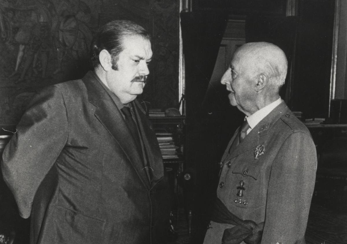 Juan García Carrés y Franco, en 1974.