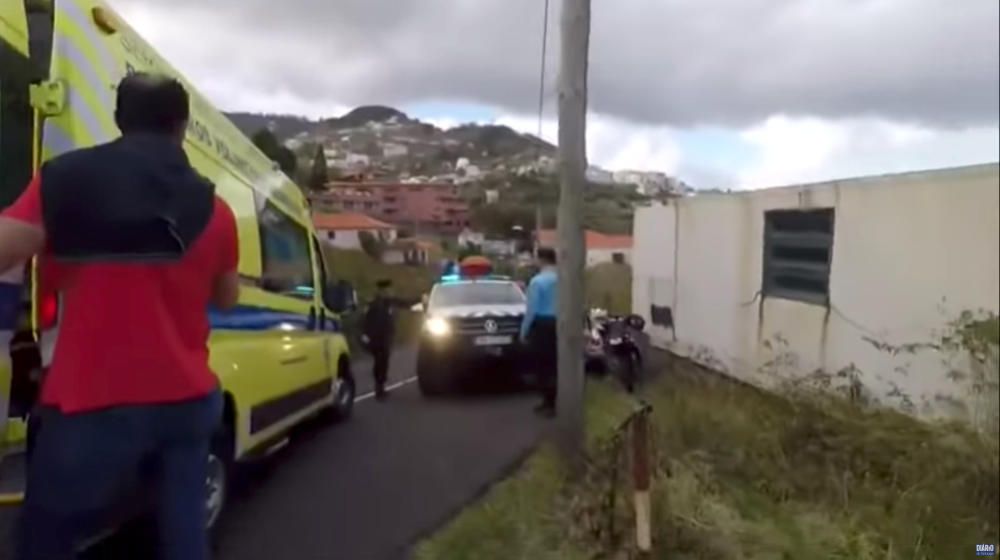 Accidente de autobús en Madeira