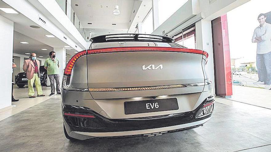 Trasera del KIA EV6