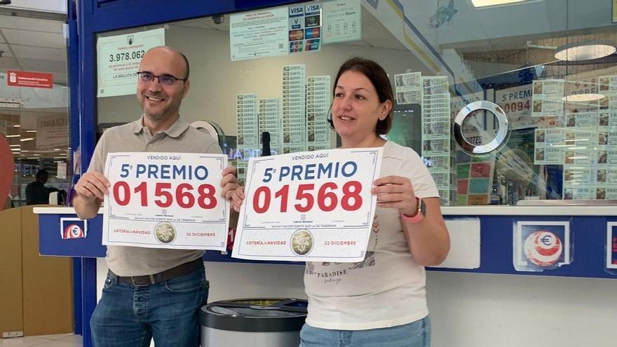 El 01568, un quinto premio se reparte entre Gran Canaria, Lanzarote, Fuerteventura y Tenerife