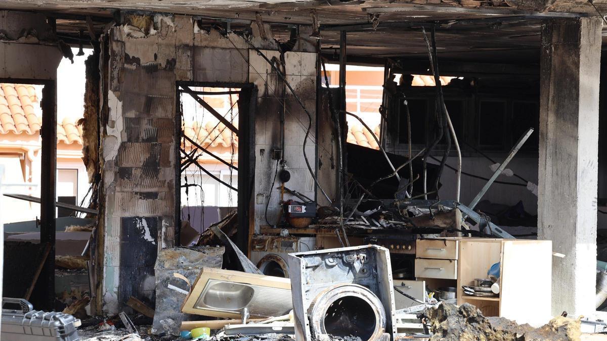 Stunning photos of the Ibavi building that was hit by a gas explosion in Ibiza.